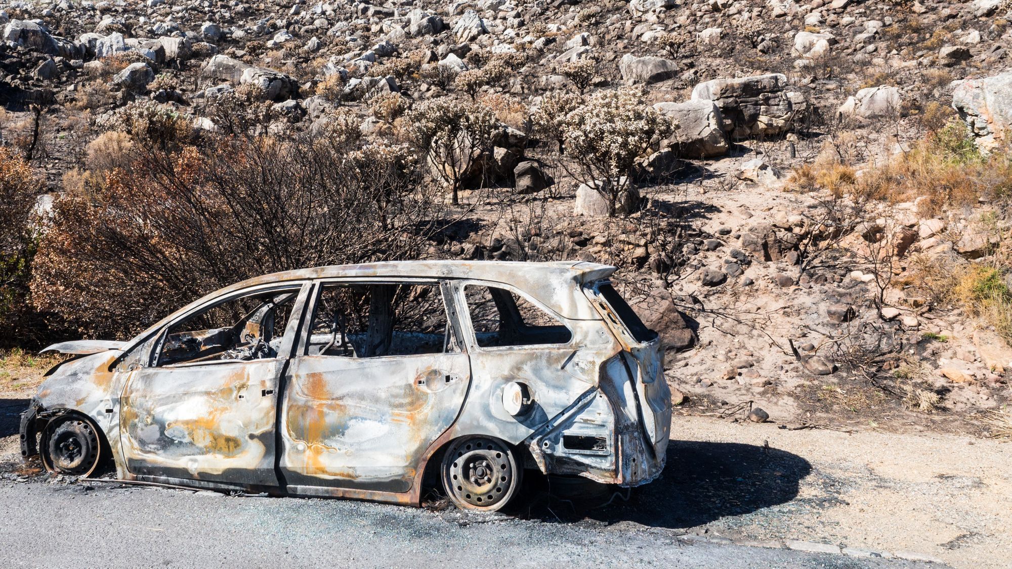 Burnt Out Car