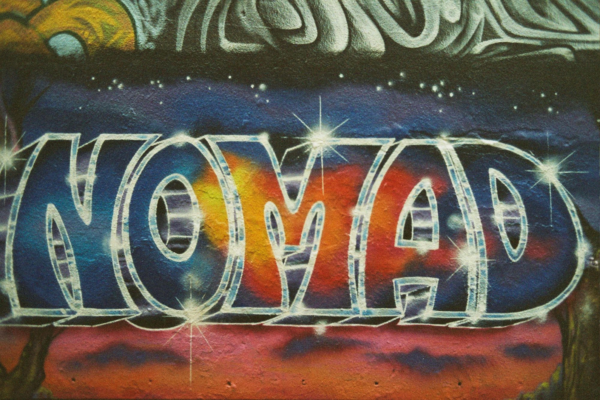 Nomad Street Art Sign