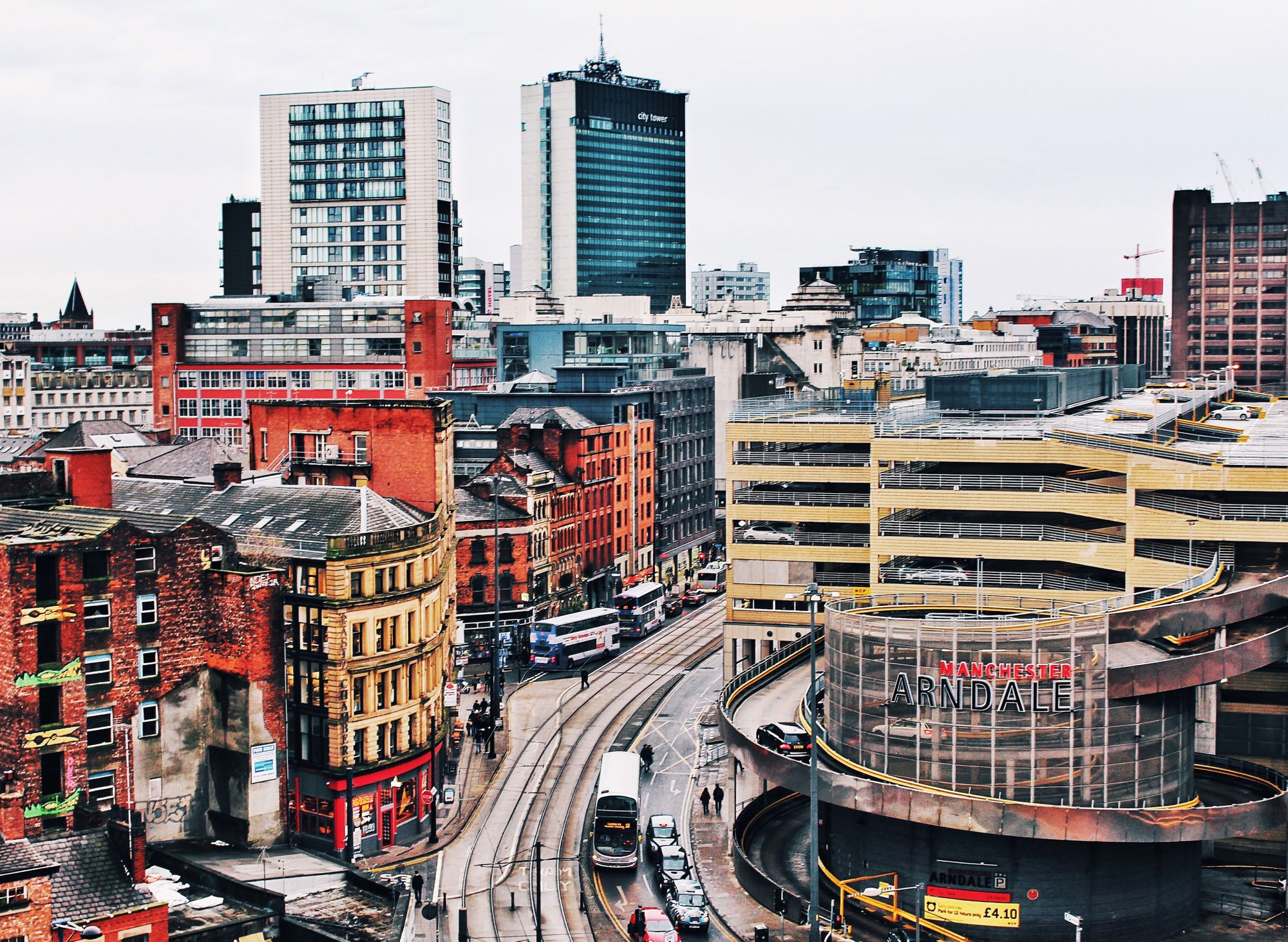 Manchester skyline