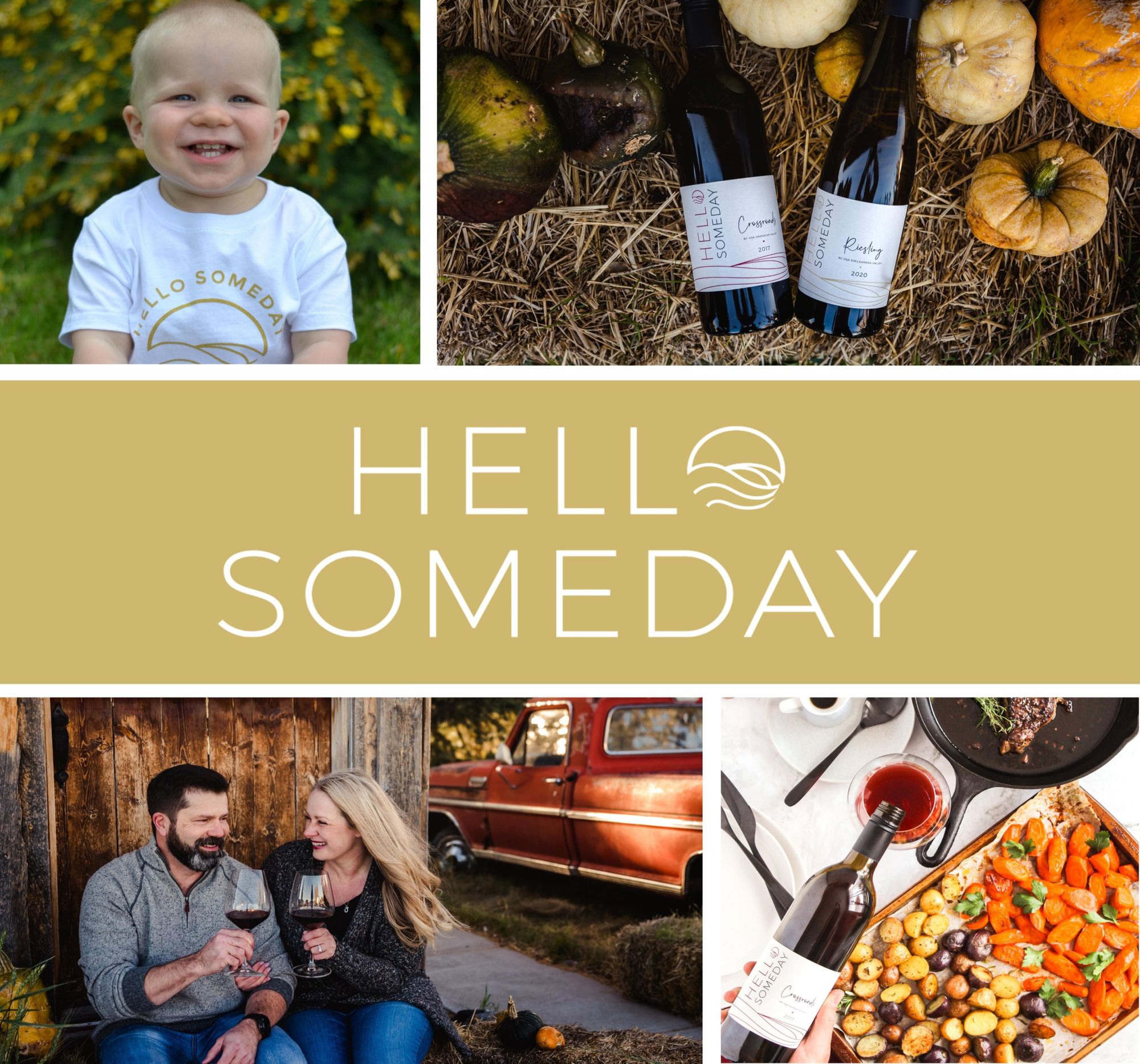 Toast your someday moments - Hello Someday Wine