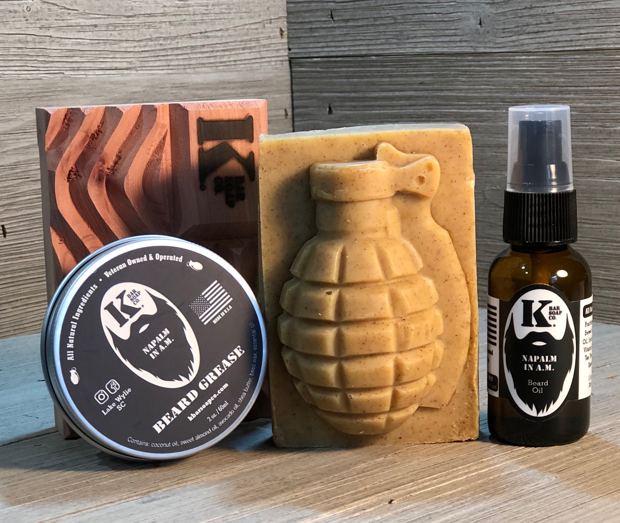 Patriotic Showering & Grooming Products - K Bar Soap Company