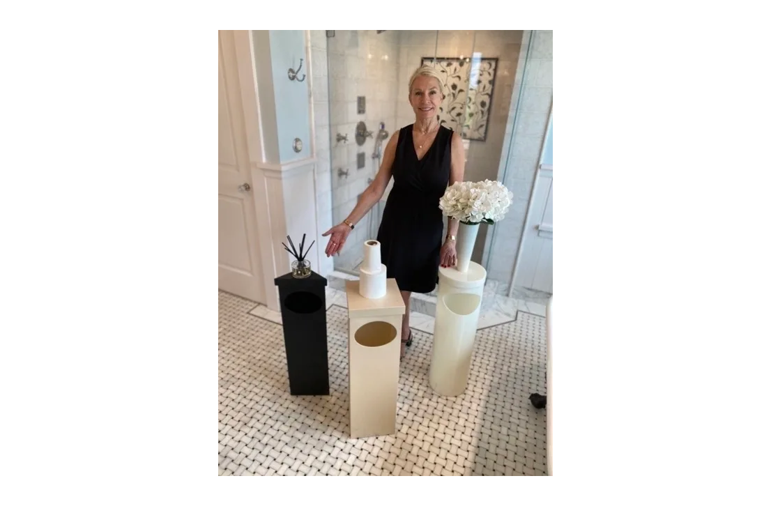 Small Space Solution Trash Bins With Style - Tamara Wynn